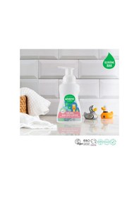 Resim Siveno %100 Doğal Bebek Köpük Şampuanı Yenidoğan Saç ve Vücut İçin Nemlendirici Bitkisel Vegan 250 ml 