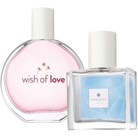 Resim Avon Wish Of Love Edt 50ml-perceive Edp 30 ml KadınParfüm Seti 