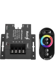 Resim Dora Led RGB Touch-Dokunmatik Led Kontrol Ses Ve Müzik Kumandası 12-24V 