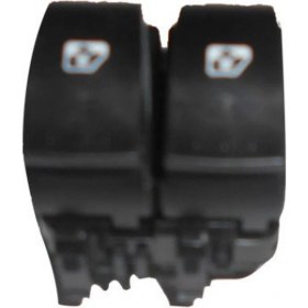 Resim Depomix Cam Açma/kapama Çiftli-Siyah Master Ii-Trafic Ii Cam Kaldirma 