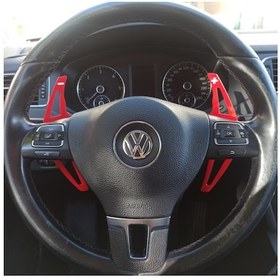 Resim Volkswagen T-Roc Uyumlu Kapı Eşiği Ve F1 Kulakçık Vites Kolu (554411534) 