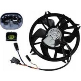 Resim Esse Oto C5 2 04-08 407 04-11 1.6 Hdı-2.0 Hdı Beyinli Fan Radyatör Kle346980 1253n5 