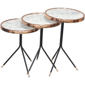 Resim Brc Olimpik Zigon Model Beyaz Mermer Metal Transmisyon Gold Kapl (401332268) 