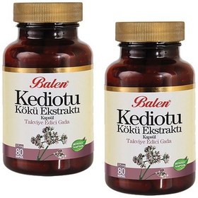 Resim 2 Adet - Balen Kediotu Kökü Ekstraktı Kapsül - 80 X 375 MG 