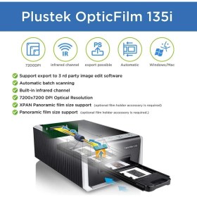 Resim Plustek Opticfilm 135I - Otomatik Film ve Slayt Tarayıcı 