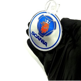 Resim BsElektronik Etiketçilere Özel Pleksi Resimlik SCANIA Vantuzlu Resimlik Arma 