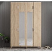Resim Açelya Portmanto Vestiyer Meşe M8-180 cm 