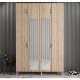 Resim Açelya Portmanto Vestiyer Meşe M8-180 cm 