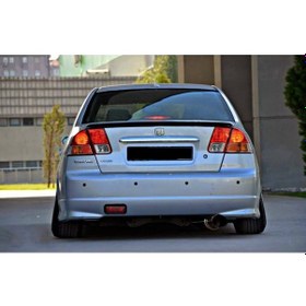Resim Honda Civic Vtec 2 Spoiler. Abs Plastik Parlak Siyah . 2001-2005 