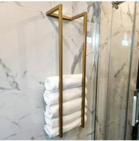 Resim Tulipa-Duvara Monte Depolu Gold Metal Havluluk Altın 
