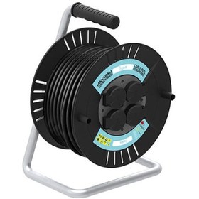 Resim By15k1013 3x1,5 40m Kablolu 4 Prizli Plastik Makara Termal 40 