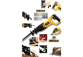 Resim Devir Ayarlı 15 Bıçaklı Bakır Sargı Motor Tilki Kuyruğu Ahşap Metal Kemik Kesme Makinesi 