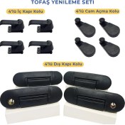 Resim Allestock Tofaş Doğan, Kartal, Şahin, Murat 131 - Kapı ve Cam Kolları - 12'li Set 