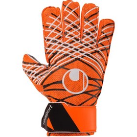 Resim Forforlu Turuncu - Beyaz - Siyah Uhlsport Kaleci Eldiveni Starter Resist 101134501 Turuncu 