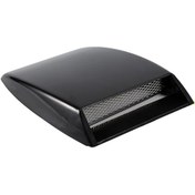 Resim Lemestar Araba Kaputu Dekoratif Hava Hücresi - Karbon Fiber Rengi, Abs Plastiği Ve Alüminyum Geriği, Kolay Kurulum 