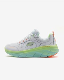 Resim Skechers D'lux Walker 2.0 - Neon Sites Kadın Beyaz Spor Ayakkabı 150107 Wmlt Beyaz 