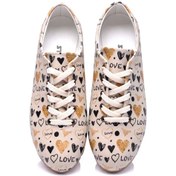 Resim Streetfly Renkli Kadın Oxford Ayakkabı MDOX2021 