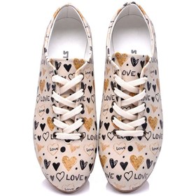 Resim Streetfly Renkli Kadın Oxford Ayakkabı MDOX2021 