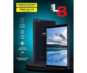 Resim 8" Ips Ekran 4 Çekirdek 3gb/64gb Tablet Pc Çok Renkli 