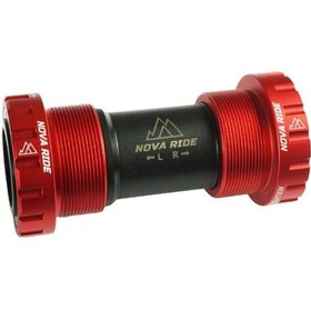 Resim Nova Ride Bsa Shimano 24mm Kırmızı Bisiklet Orta Göbek 