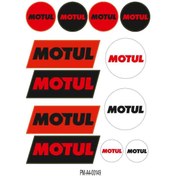 Resim PROMOT Motorsiklet Aksesuar Ekipman Sticker Kask Grenaj Laptop Sticker Seti 0149 