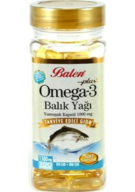 Resim Balen Omega 3 Balık Yağı 1380 Mg 100 Softjel Kapsül 