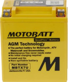 Resim Yamaha Mt 25 Motobatt Akü Mbtx7u 