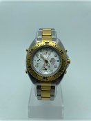 Resim Orient Erkek Quartz Kol Saati | Retro Koleksiyon | Alarm & Kronograf Fonksiyonlu | Beyaz Kadran 