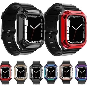 Resim Sones iOS Uyumlu Watch 2 38mm Armor Case Entegre Tpu Watch Kordon 