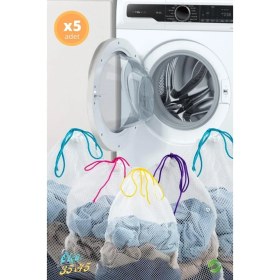 Resim Easyso Çamaşır Yıkama Filesi 5 Adet 35X45CM Çorap Çamaşır Perde Yıkama Filesi 