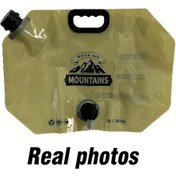 Resim Willowhaven Haki 2.11 Galon Katlanır Taşınabilir Su Hidrasyon Çantası Ayarlı Emzik Kampçılık Doğa Yürüyüşü Haki 