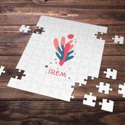 Resim Kişiye Özel İ Harfi Tasarımlı Puzzle E-Hediyeci