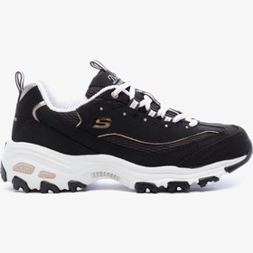 Resim Skechers D'Lites Kadın Siyah Spor Ayakkabı 