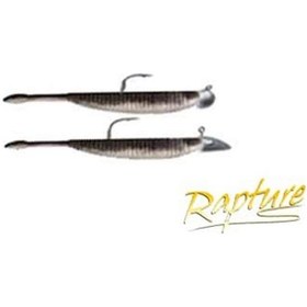 Resim Rapture Stick Shape 9.5Cm Black Silver Lrf Spin Silikon Yem 