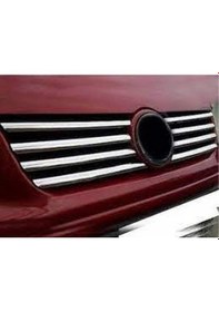Resim Volkswagen Bora Krom Ön Panjur 1998-2004 8Prç Paslanmaz Çelik N11.5721 