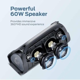 Resim MONSTER Adventurer Max Boombox Çift Subwoofer'li Ipx7 Su Geçirmez Bluetooth Hoparlör 60w 