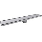 Resim Aqua Zone Aquazone 50 cm Klasik Seri Paslanmaz Çelik Çerçeveli ve Izgaralı, Kaynaksız Tek Parça, Duş Kanalı 26042115 
