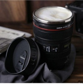 Resim Çelik Objektif Lens Tasarımlı Kupa Bardak Tdrtr Sezonsuz 