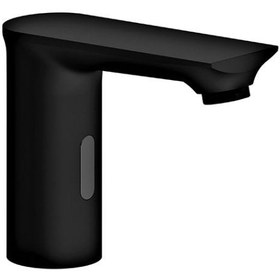 Resim Fotoselli Lavabo Bataryası (Çift Su Girişli) Siyah Flb13-S Gpd 