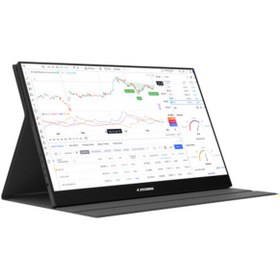 Resim EZCOOL Lite E15t 15.6 Inç 60hz Fhd Portable Taşınabilir Dokunmatik Monitör 