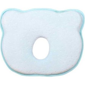 Resim Flybuy Yenidoğan Hafızalı Köpük Yastık Tipi Sones Mavi Bebek Baş Düzeltme 