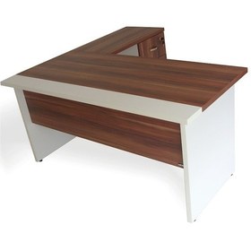 Resim Burovena Vena Oscar L Ofis Çalışma Masası 