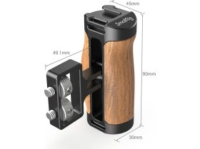 Resim Smallrig 2913 Ahşap Yandan Tutucu 