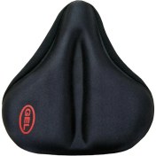 Resim Gaojunshop01 Siyah Bisiklet Saddle Kılıfı Geniş Silikon Suntalar Dayanıklı Oturak Kapağı 