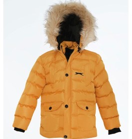 Resim Slazenger Napolı I Unisex Çocuk Mont & Kaban Hardal 