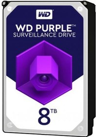 Resim WD Purple WD81PURZ 8 TB 3.5" 5400 RPM 256 MB SATA 3 HDD 