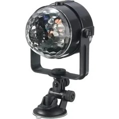 Resim Fırsatkolik Kompakt Tasarımlı, Döner Renkli LED Disko Topu - Ev ve Profesyonel Kullanım 