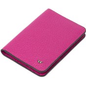 Resim Fuşya Deri Unisex Kredi Kartlık - S1KK00001645-R1N 