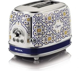 Resim Esmo Home Ariete Capri 2 Dilim Ekmek Kızartma Makinesi 0155/1C - 810 Watt, Metal Gövde, 2 Dilim Kapasite, Buz Çözme, Isıtma, 6 Kızartma Ayarı, Kolay Temizlik, Çıkarılabilir Kırıntı Tepsisi 