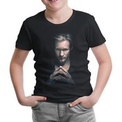 Resim Lordd T-Shirt Lorddd T-Shirt T-Shirt True Blood - Eric Northman Siyah Çocuk Tshirt 